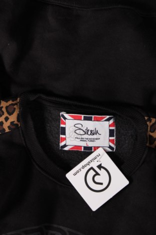 Ανδρική μπλούζα SikSilk, Μέγεθος L, Χρώμα Μαύρο, Τιμή 10,02 €