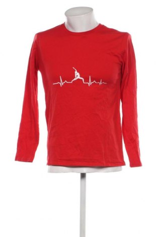 Мъжка блуза Spread Shirt, Размер M, Цвят Червен, Цена 11,40 лв.