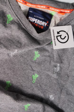 Herren Shirt Superdry, Größe M, Farbe Grau, Preis 21,57 €