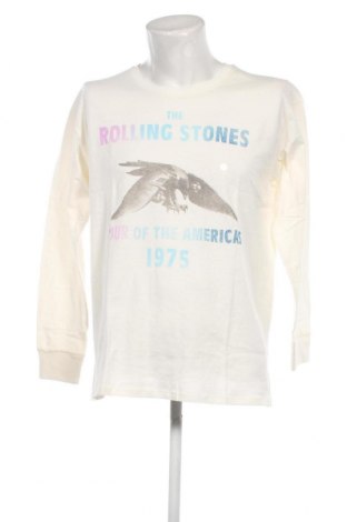 Herren Shirt The Rolling Stones, Größe L, Farbe Ecru, Preis 4,79 €