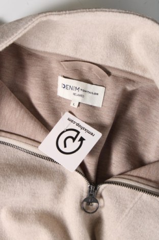 Ανδρική μπλούζα Tom Tailor, Μέγεθος L, Χρώμα  Μπέζ, Τιμή 18,22 €