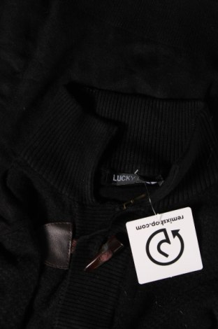 Jachetă tricotată de bărbați, Mărime L, Culoare Negru, Preț 48,65 Lei