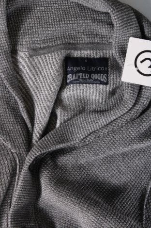 Jachetă tricotată de bărbați Angelo Litrico, Mărime S, Culoare Gri, Preț 51,51 Lei