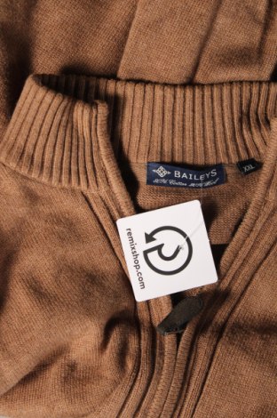 Jachetă tricotată de bărbați Baileys, Mărime XXL, Culoare Bej, Preț 31,58 Lei