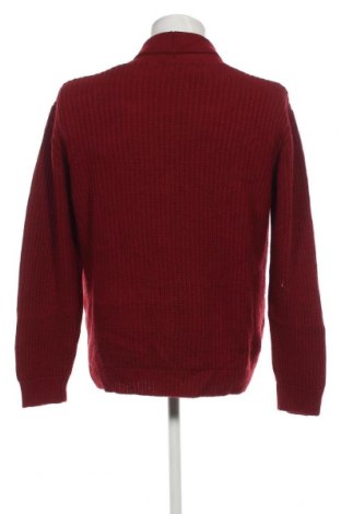 Jachetă tricotată de bărbați Cortefiel, Mărime XXL, Culoare Roșu, Preț 101,05 Lei