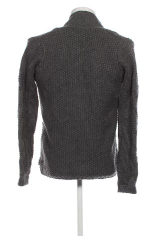 Jachetă tricotată de bărbați Exibit, Mărime M, Culoare Gri, Preț 81,58 Lei