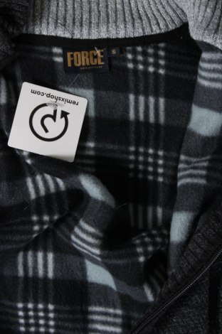 Jachetă tricotată de bărbați Force, Mărime S, Culoare Gri, Preț 38,16 Lei