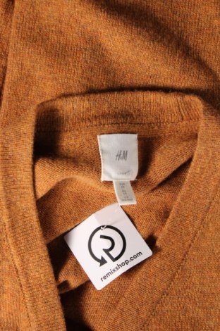 Jachetă tricotată de bărbați H&M L.O.G.G., Mărime XS, Culoare Maro, Preț 19,08 Lei