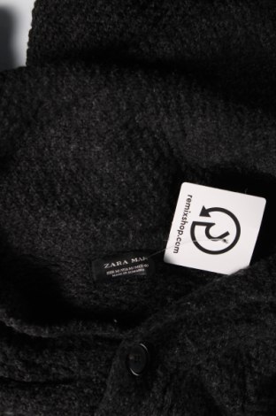 Jachetă tricotată de bărbați Zara Man, Mărime M, Culoare Negru, Preț 58,95 Lei