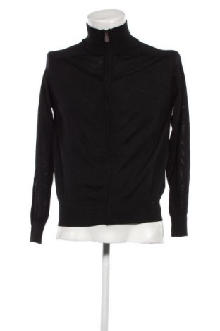 Jachetă tricotată de bărbați Zara Man, Mărime M, Culoare Negru, Preț 105,26 Lei