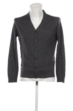 Jachetă tricotată de bărbați Zara Man, Mărime L, Culoare Gri, Preț 60,00 Lei
