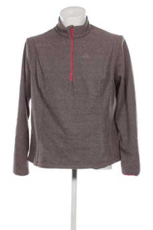 Herren Fleece Shirt, Größe L, Farbe Grau, Preis 3,36 €