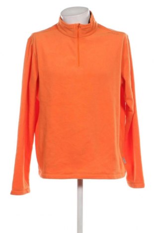 Мъжка поларена блуза Quechua, Размер M, Цвят Оранжев, Цена 10,58 лв.