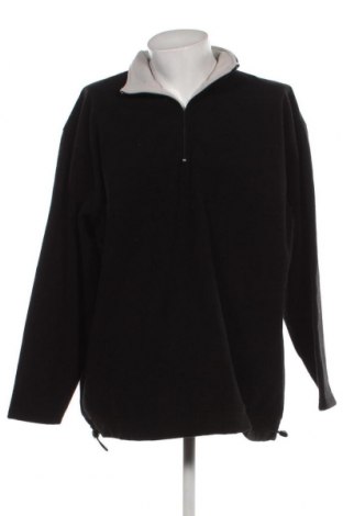 Ανδρική μπλούζα fleece, Μέγεθος XXL, Χρώμα Μαύρο, Τιμή 6,46 €