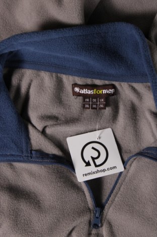 Herren Fleece Shirt Atlas For Men, Größe 3XL, Farbe Grau, Preis 12,43 €