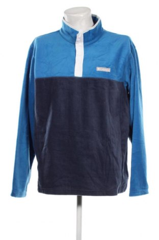 Męska bluzka z polaru Columbia, Rozmiar XL, Kolor Niebieski, Cena 108,75 zł