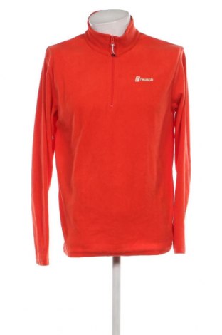 Herren Fleece Shirt Reusch, Größe L, Farbe Orange, Preis € 13,49
