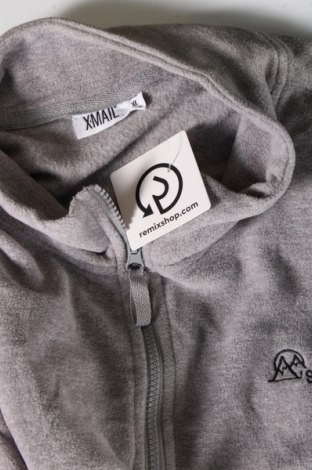Ανδρική μπλούζα fleece X-Mail, Μέγεθος XL, Χρώμα Γκρί, Τιμή 6,55 €