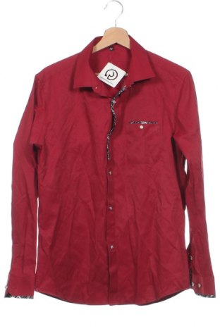 Ανδρικό πουκάμισο, Μέγεθος S, Χρώμα Κόκκινο, Τιμή 2,69 €