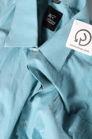Herrenhemd, Größe M, Farbe Blau, Preis 6,91 €