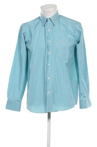 Herrenhemd, Größe M, Farbe Blau, Preis 5,12 €