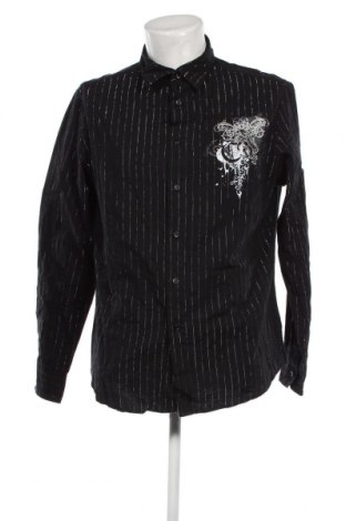 Ανδρικό πουκάμισο, Μέγεθος XL, Χρώμα Μαύρο, Τιμή 4,31 €