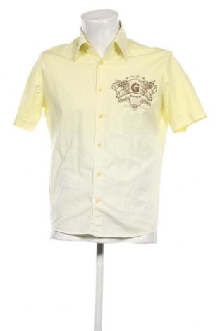 Ανδρικό πουκάμισο, Μέγεθος M, Χρώμα Κίτρινο, Τιμή 8,45 €