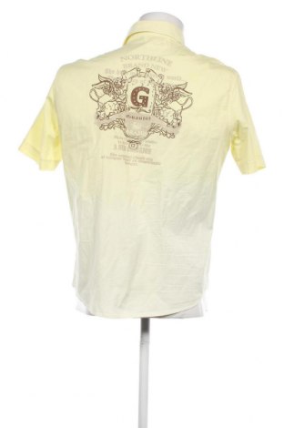 Ανδρικό πουκάμισο, Μέγεθος M, Χρώμα Κίτρινο, Τιμή 7,56 €
