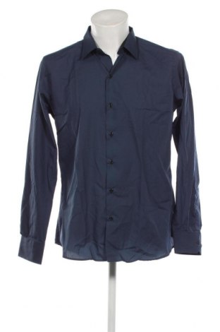 Ανδρικό πουκάμισο, Μέγεθος L, Χρώμα Μπλέ, Τιμή 23,71 €