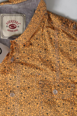 Ανδρικό πουκάμισο, Μέγεθος S, Χρώμα Κίτρινο, Τιμή 5,01 €