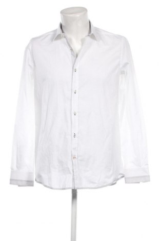 Ανδρικό πουκάμισο AND, Μέγεθος L, Χρώμα Λευκό, Τιμή 9,00 €