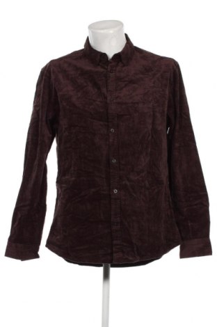 Ανδρικό πουκάμισο Anerkjendt, Μέγεθος L, Χρώμα Καφέ, Τιμή 15,31 €