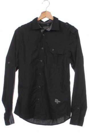 Мъжка риза Angelo Litrico, Размер S, Цвят Черен, Цена 13,05 лв.