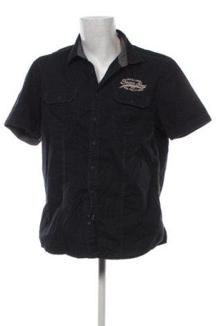 Ανδρικό πουκάμισο Angelo Litrico, Μέγεθος XL, Χρώμα Μπλέ, Τιμή 8,90 €