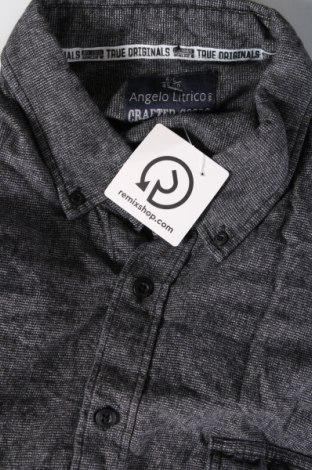 Ανδρικό πουκάμισο Angelo Litrico, Μέγεθος 4XL, Χρώμα Μαύρο, Τιμή 16,86 €