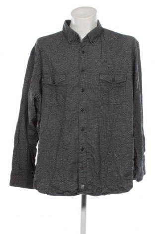 Ανδρικό πουκάμισο Angelo Litrico, Μέγεθος 4XL, Χρώμα Μαύρο, Τιμή 17,40 €