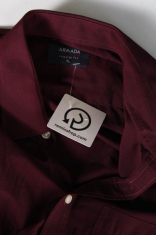 Herrenhemd Armada, Größe XL, Farbe Rot, Preis € 7,83