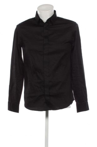 Мъжка риза Armani Exchange, Размер M, Цвят Черен, Цена 72,45 лв.