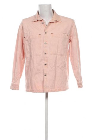 Herrenhemd Bershka, Größe M, Farbe Rosa, Preis 5,65 €
