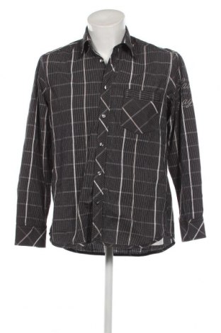 Ανδρικό πουκάμισο Bonita, Μέγεθος M, Χρώμα Μαύρο, Τιμή 2,69 €