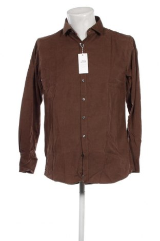 Ανδρικό πουκάμισο Brax, Μέγεθος S, Χρώμα Καφέ, Τιμή 38,35 €