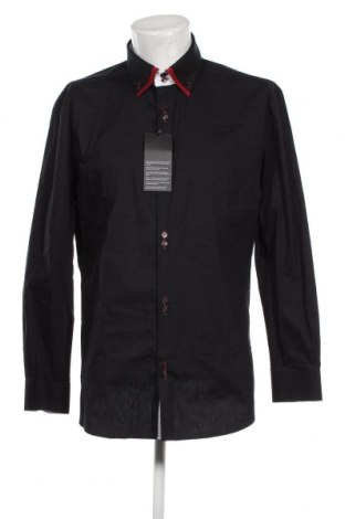 Мъжка риза Bruno Banani, Размер L, Цвят Черен, Цена 53,92 лв.