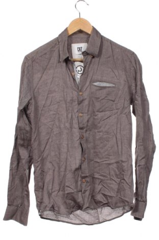 Ανδρικό πουκάμισο CR7, Μέγεθος S, Χρώμα  Μπέζ, Τιμή 19,07 €