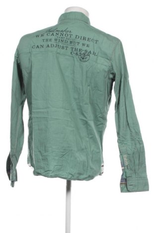 Мъжка риза Camp David, Размер M, Цвят Зелен, Цена 55,00 лв.