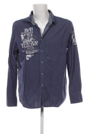 Herrenhemd Camp David, Größe XL, Farbe Blau, Preis 28,00 €