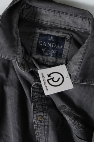 Herrenhemd Canda, Größe XL, Farbe Grau, Preis 6,86 €