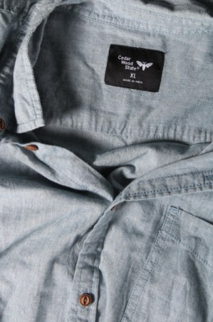 Ανδρικό πουκάμισο CedarWood State, Μέγεθος XL, Χρώμα Μπλέ, Τιμή 14,84 €