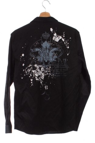 Мъжка риза Clockhouse, Размер M, Цвят Черен, Цена 13,05 лв.