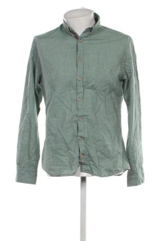 Herrenhemd Colours & Sons, Größe M, Farbe Grün, Preis 11,83 €