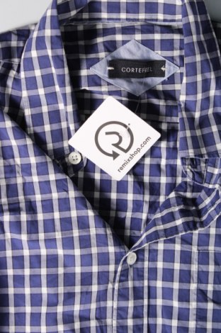 Ανδρικό πουκάμισο Cortefiel, Μέγεθος L, Χρώμα Μπλέ, Τιμή 10,73 €
